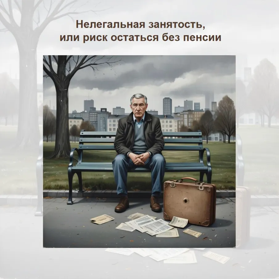 Нелегальная занятость, или риск остаться без пенсии